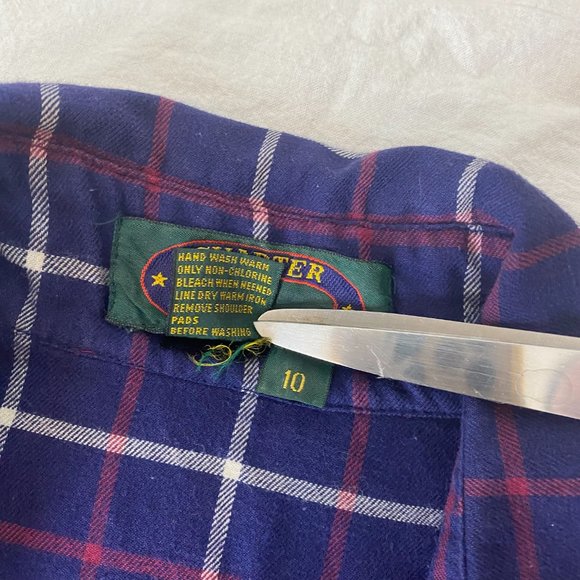 Vintage Charter Club Plaid Dress - Picture 10 of 10